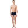 imageLacoste Mens Cotton Stretch Essentials Trunks 3PackNavy BlueGreenRed