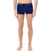 imageLacoste Mens Cotton Stretch Essentials Trunks 3PackNavy BlueRedBlue