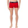 imageLacoste Mens Cotton Stretch Essentials Trunks 3PackNavy BlueRedBlue