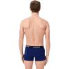 imageLacoste Mens Cotton Stretch Essentials Trunks 3PackNavy BlueRedBlue