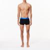 imageLacoste Mens Cotton Stretch Essentials Trunks 3PackNavyRoyal BlueLight Blue