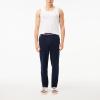 imageLacoste Mens 100 Cotton Regular Fit Crew Neck Tank Top 3PackWhite
