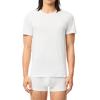 imageLacoste Mens 100 Cotton Slim Fit Crew Neck TShirt 3PackWhite