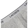 imageLacoste Mens Cotton Stretch Big Croc Print Boxer Briefs 3PackDove Grey