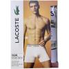 imageLacoste Mens Cotton Stretch Big Croc Print Boxer Briefs 3PackDove Grey