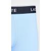 imageLacoste Mens Cotton Stretch Essentials Boxer Briefs 3PackAquaTranquil BlueDove Grey New