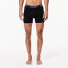 imageLacoste Mens Cotton Stretch Essentials Boxer Briefs 3PackBlack With Black Waistbands