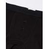 imageLacoste Mens Cotton Stretch Essentials Boxer Briefs 3PackBlack With Black Waistbands and White Wording