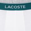 imageLacoste Mens Cotton Stretch Essentials Boxer Briefs 3PackBlackWhiteDove Grey