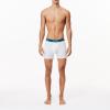 imageLacoste Mens Cotton Stretch Essentials Boxer Briefs 3PackBlackWhiteDove Grey