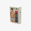 imageLacoste Mens Cotton Stretch Essentials Boxer Briefs 3PackNavy BlueGreenRedNavy Blue