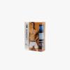 imageLacoste Mens Cotton Stretch Essentials Boxer Briefs 3PackNoirOcean BlueSky MistGraphite