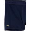 imageLacoste Mens Cotton Stretch Essentials Boxer Briefs 3PackRedDove GreyNavy Blue