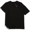 imageLacoste Mens 100 Cotton Regular Fit Crew Neck TShirt 3PackBlack