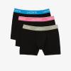 Black With Azure Blue/Sage Grey/Pink Waistbands