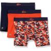 Maroon/Orange/Dove Grey/Navy Blue