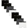 imageLacoste Mens Cotton Stretch Essentials Boxer Briefs 7PackBlackWhiteGrey