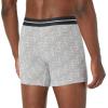 imageLacoste Mens Cotton Stretch Lacoste Croc Boxer Briefs 3PackDove GreyGraphite SombreSunrise