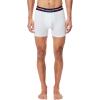 imageLacoste Mens Cotton Stretch Tricolor Waistband Boxer Briefs 3PackDeep Ocean