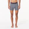 imageLacoste Mens Cotton Stretch Tricolor Waistband Boxer Briefs 3PackNavy BlueWhite