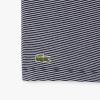 imageLacoste Mens Cotton Stretch Tricolor Waistband Boxer Briefs 3PackNavy BlueWhite