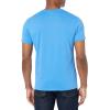 imageLacoste Mens Short Sleeve VNeck Pima Cotton Jersey TShirtBellflower Blue