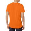 imageLacoste Mens Short Sleeve VNeck Pima Cotton Jersey TShirtFango