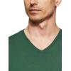 imageLacoste Mens Short Sleeve VNeck Pima Cotton Jersey TShirtGreen