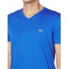 imageLacoste Mens Short Sleeve VNeck Pima Cotton Jersey TShirtLadigue
