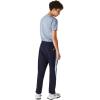 imageLacoste Mens Short Sleeve VNeck Pima Cotton Jersey TShirtLight Indigo Blue