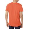 imageLacoste Mens Short Sleeve VNeck Pima Cotton Jersey TShirtMandarin Orange