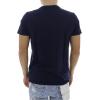 imageLacoste Mens Short Sleeve VNeck Pima Cotton Jersey TShirtNavy Blue