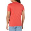 imageLacoste Mens Short Sleeve VNeck Pima Cotton Jersey TShirtWatermelon