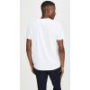 imageLacoste Mens Short Sleeve VNeck Pima Cotton Jersey TShirtWhite