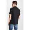 imageLacoste Mens Short Sleeved Ribbed Collar ShirtBlack