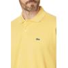 imageLacoste Mens Short Sleeved Ribbed Collar ShirtCornsilk