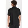imageLacoste Mens Short Sleeved Ribbed Collar ShirtDark Black