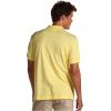 imageLacoste Mens Short Sleeved Ribbed Collar ShirtLight Yellow