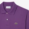 imageLacoste Mens Short Sleeved Ribbed Collar ShirtMauveglow