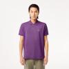 imageLacoste Mens Short Sleeved Ribbed Collar ShirtMauveglow