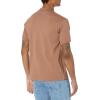 imageLacoste Mens Short Sleeved Ribbed Collar ShirtPecan