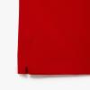 imageLacoste Mens Short Sleeved Ribbed Collar ShirtRed