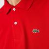 imageLacoste Mens Short Sleeved Ribbed Collar ShirtRed