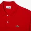 imageLacoste Mens Short Sleeved Ribbed Collar ShirtRed