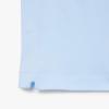 imageLacoste Mens Short Sleeved Ribbed Collar ShirtSnowcone Blue