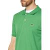 imageLacoste Mens Short Sleeved Ribbed Collar ShirtTarragon