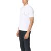 imageLacoste Mens Short Sleeved Ribbed Collar ShirtWhite