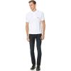 imageLacoste Mens Short Sleeved Ribbed Collar ShirtWhite