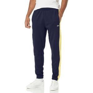imageLacoste Mens Semi Fancy Jogger with Badge DetailMarineJaune