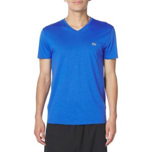 imageLacoste Mens Short Sleeve VNeck Pima Cotton Jersey TShirtLadigue
